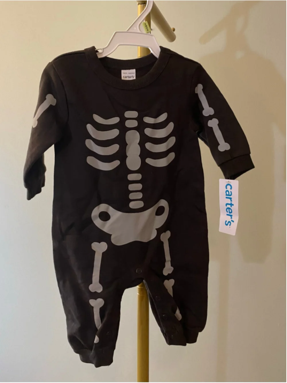Baby Carter's Skeleton Bodysuit 3 Months NWT